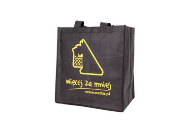 Porcellana Ricicli i sacchetti della spesa non tessuti stampati abitudine per il supermercato promozionale fornitore