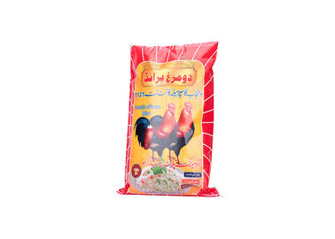 Porcellana Stampa tailandese d'imballaggio del film di Bopp dei sacchi tessuta pp del riso di Frangrant delle borse del riso rosso fornitore