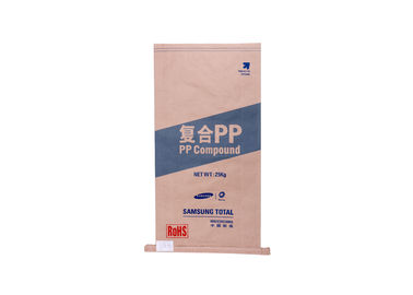 Porcellana I sacchi di carta di Multiwall del commestibile stanno sulla saldatura a caldo del sacchetto singola/doppio cucito fornitore