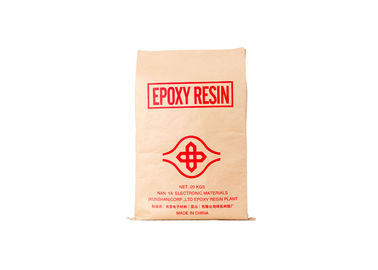 Porcellana Sacchi tessuti pp d'imballaggio dell'HDPE delle borse di Brown del fertilizzante riciclabile della carta kraft fornitore
