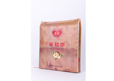 Porcellana Borse stampate abitudine d'imballaggio del tè con Bopp Eco materiale tessuto pp amichevole fornitore