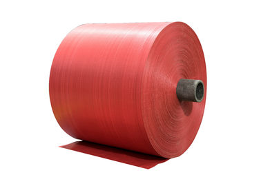 Porcellana Il rotolo rosso del tessuto del polipropilene per i pp tessuti sacchetto/sacco l'anti tirata respirabile fornitore