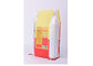 Borse d'imballaggio del riso tessute pp di abitudine 5kg con la maniglia ed il rinforzo laterale trasparente fornitore