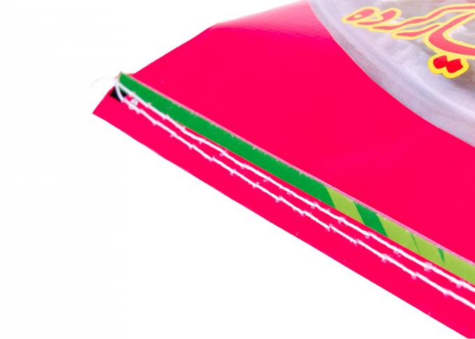 La laminazione d'imballaggio pp della borsa BOPP del riso di plastica di stampa a colori tessuta insacca