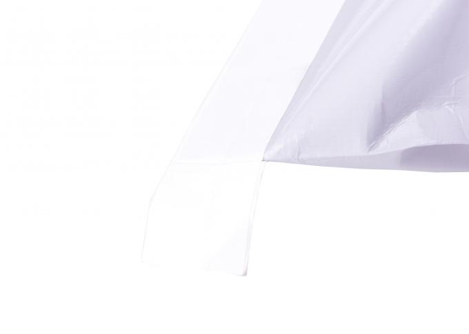 Sacchi tessuti laminati doppio popolare, borsa bianca della carta kraft del tessuto dei pp