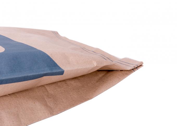 I sacchi di carta di Multiwall del commestibile stanno sulla saldatura a caldo del sacchetto singola/doppio cucito