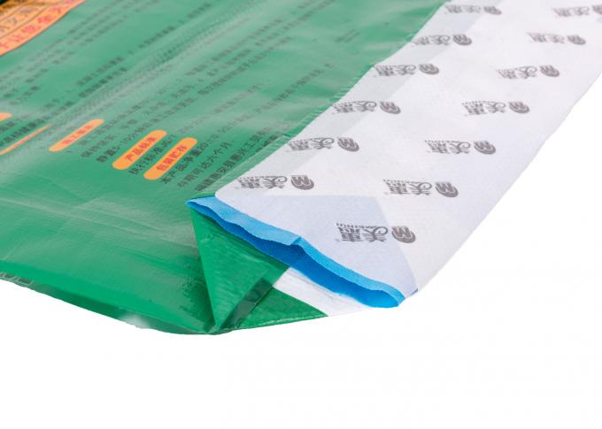 Borse sigillate valvola tessute plastica di resistenza all'umidità con foro di passaggio inferiore quadrato