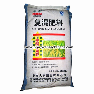 Cina Borse d'imballaggio riciclate del fertilizzante tessute pp del composto chimico per il seme/l'alimentazione/il cemento Fornitore