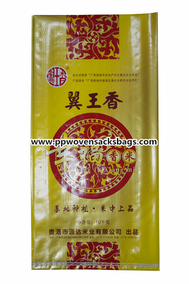 Cina L'incisione superiore ha stampato la borsa trasparente laminata del riso tessuta pp delle borse Fornitore