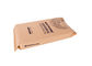 I sacchi di carta piani di Kraft del commestibile, stagnola della saldatura a caldo dell'imballaggio tessuta pp insacca 25 chilogrammi fornitore
