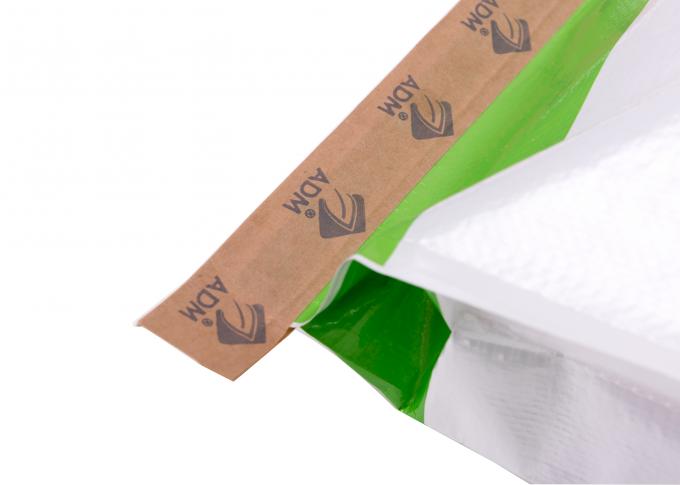 Borse d'imballaggio stampate del fertilizzante con il materiale Pearlized del sacco tessuto pp del film di Bopp