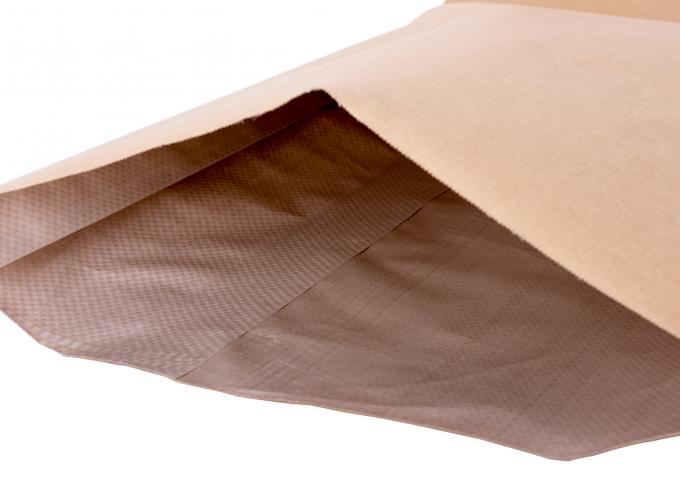 Abitudine dei sacchetti laminata plastica tessuta polipropilene della carta kraft dei pp Stampata