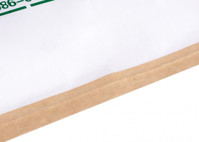 Sacco di carta tessuto pp laterale del laminato plastico del rinforzo con l'anti slittamento/la superficie normale